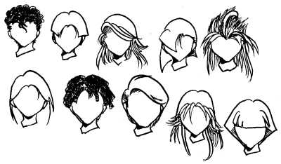 Myraid of hairstyles