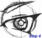 Step 4: Draw the iris